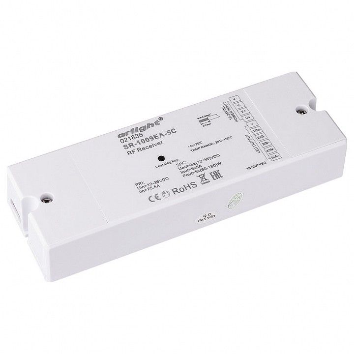 Контроллер-регулятор цвета RGBW Arlight SR-1009 SR-1009EA-5CH (12-36V, 300-900W)