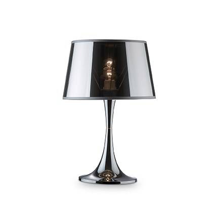 Настольная лампа Ideal Lux LONDON CROMO 032375