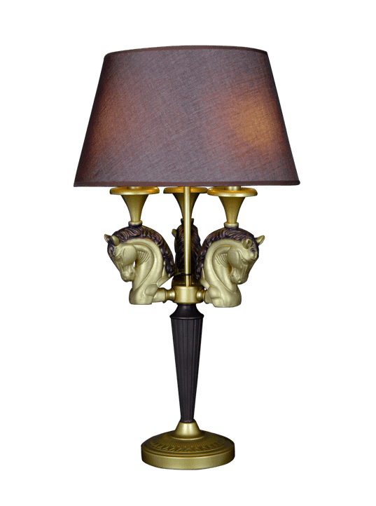 Настольная лампа Nuolang H1958B/3T CFG+BRS