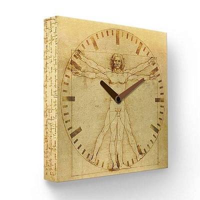 Настенные часы Витрувианский человек PB-016-35