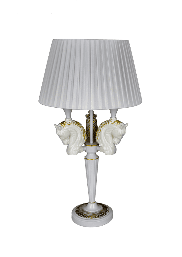 Настольная лампа Nuolang H1958K/3 SWH+GD
