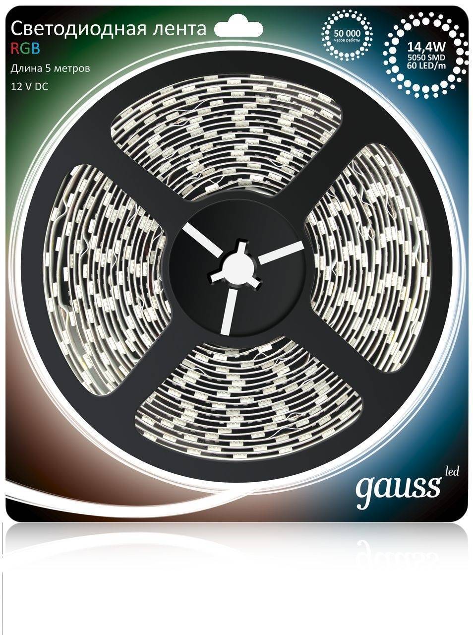 Светодиодная лента Gauss EB312000414 14.4Вт