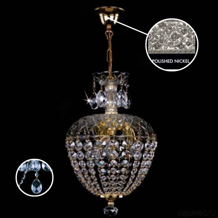 Подвесной светильник Artglass Vivien II VIVIEN II. VACHTLE NICKEL CE