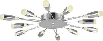 Светодиодный светильник Horoz Favori 019-008-0062 Светодиодная люстра 62W 4000К Хром LED 5.1Вт Нейтральный 4000К