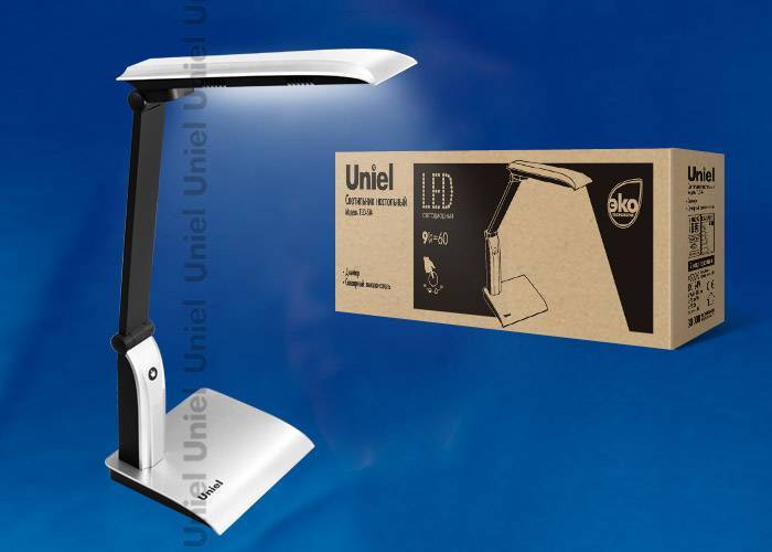 Настольная лампа Uniel TLD-514 White/LED/840Lm/4500K/Dimmer