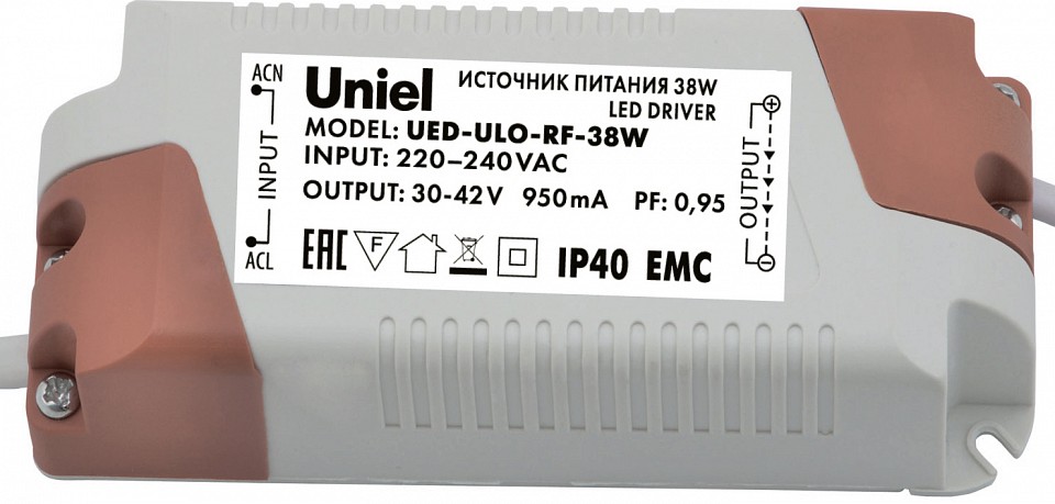 Блок питания Uniel UED-ULO-RF-38W UL-00004634