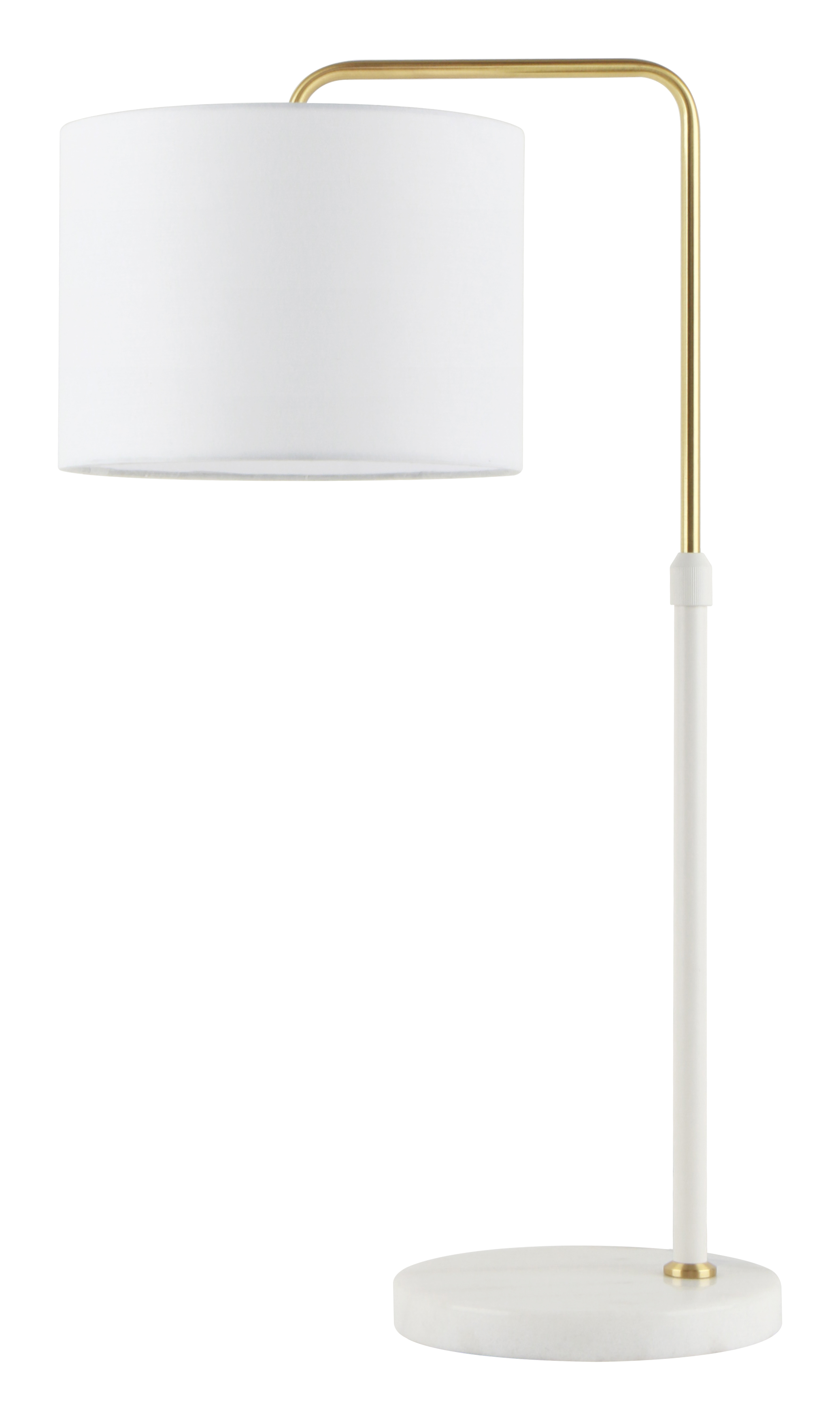 Настольная лампа Nuolang 2080ATL SAND GOLD+MATT WHITE