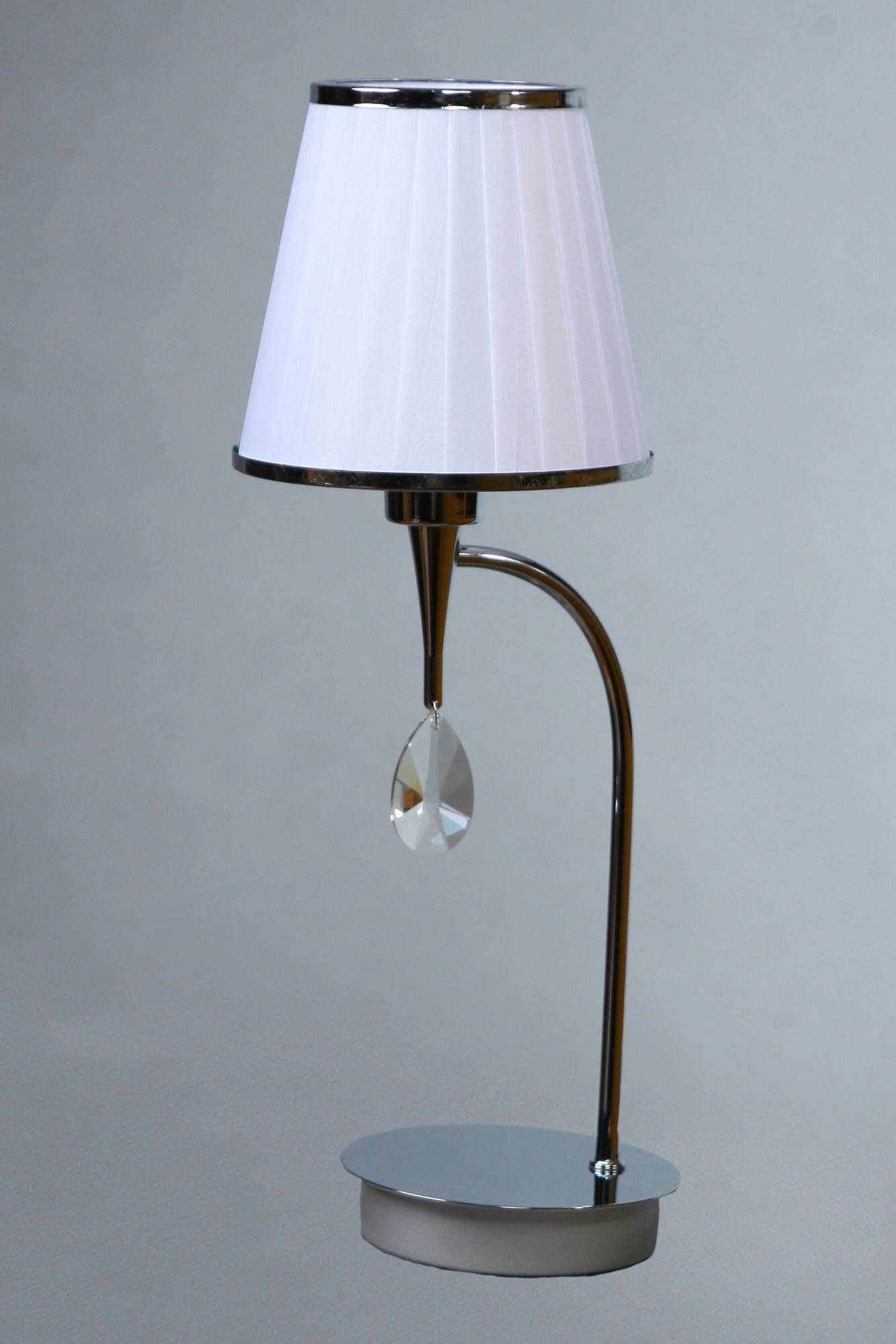 Настольная лампа Ambiente by Brizzi Alore Bronze MA 01625T/001 Chrome