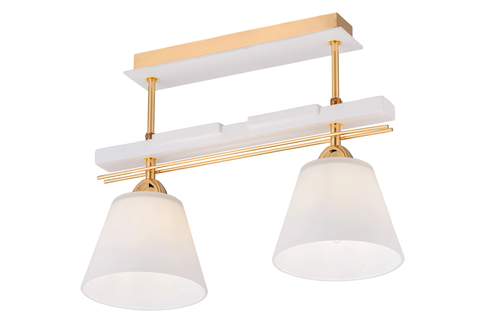 Люстра Nuolang 85595/2C WHITE+GOLD