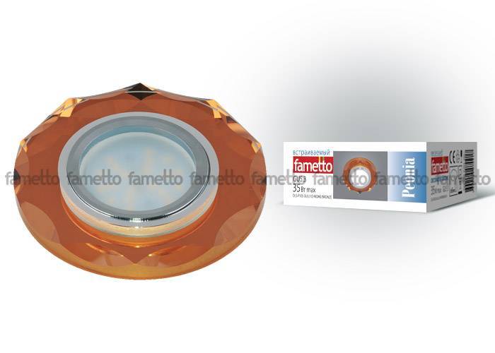 Светильник точечный Fametto DLS-P105 GU5.3 CHROME/BRONZE