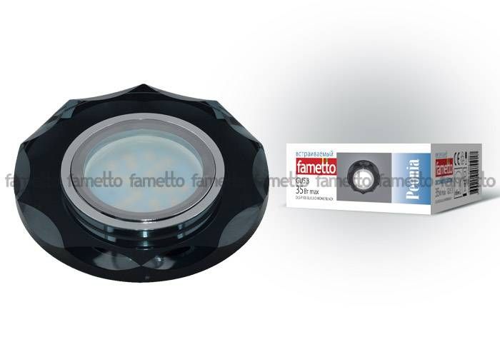 Светильник точечный Fametto DLS-P105 GU5.3 CHROME/BLACK