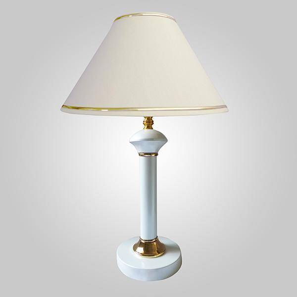 Настольная лампа Eurosvet Lorenzo 60019/1 глянцeвый бeлый