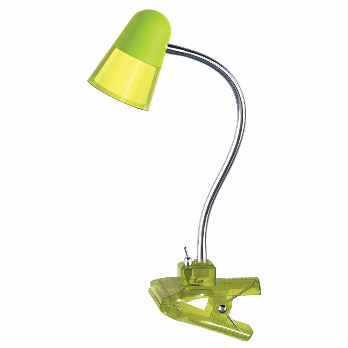 Светильник на прищепке Horoz HL014L Настольная лампа 3W Зеленый