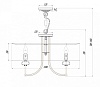 Подвесной светильник Maytoni Roma ARM006PL-06G
