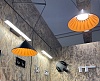 Подвесной светильник Italline IT03-1429 IT03-1430 black/orange