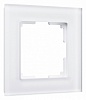 Рамка на 1 пост Werkel Favorit (белый матовый, стекло) W0011105 Favorit (белый матовый, стекло)