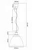 Подвесной светильник Maytoni Bellevue P534PL-01W
