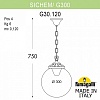 Подвесной светильник Fumagalli Globe 300 G30.120.000.BXE27