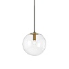 Подвесной светильник Delight Collection Ball 20 gold/clear
