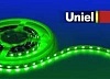Светодиодная лента Uniel 12 V открытые ULS-5050-60LED/m-10mm-IP33-DC12V-14,4W/m-5M-GREEN