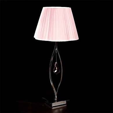 Настольная лампа Ambiente by Brizzi 03203 BT 03203/1 Chrome Pink