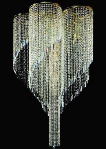Люстра на штанге Artglass SPIRAL 1200x2300 CE