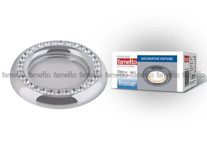 Светильник точечный Fametto DLS-V101 GU5.3 CHROME