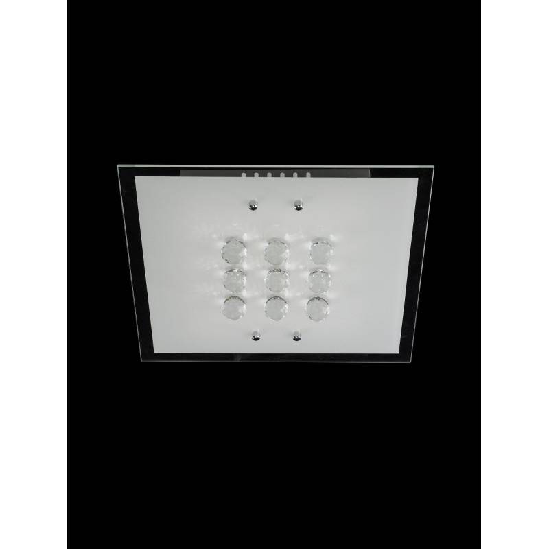 808.35.7 Светильник настенно-потолочный SilverLight, металл+стекло, LED 15W 1200LM Silver Light