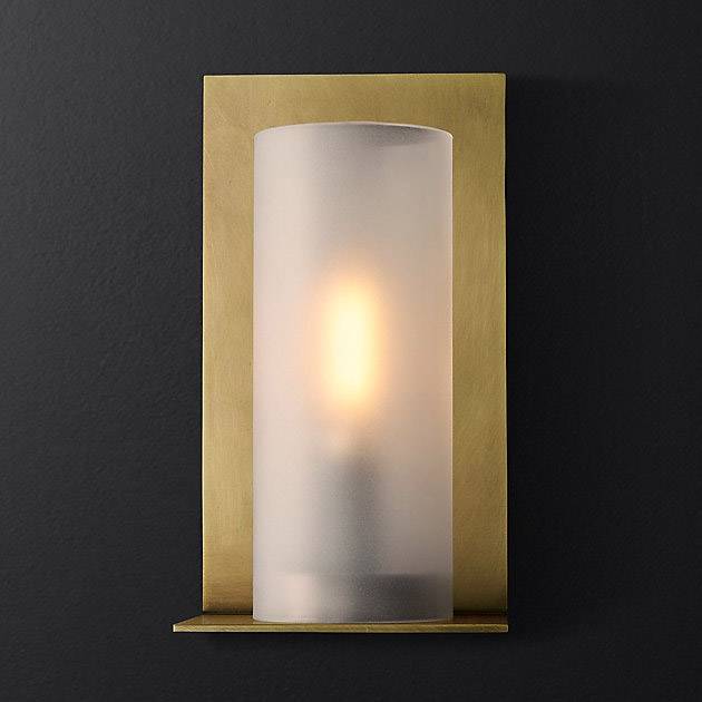Бра Restoration Hardware Rennes Grand Sconce Lacquered Burnished Brass
