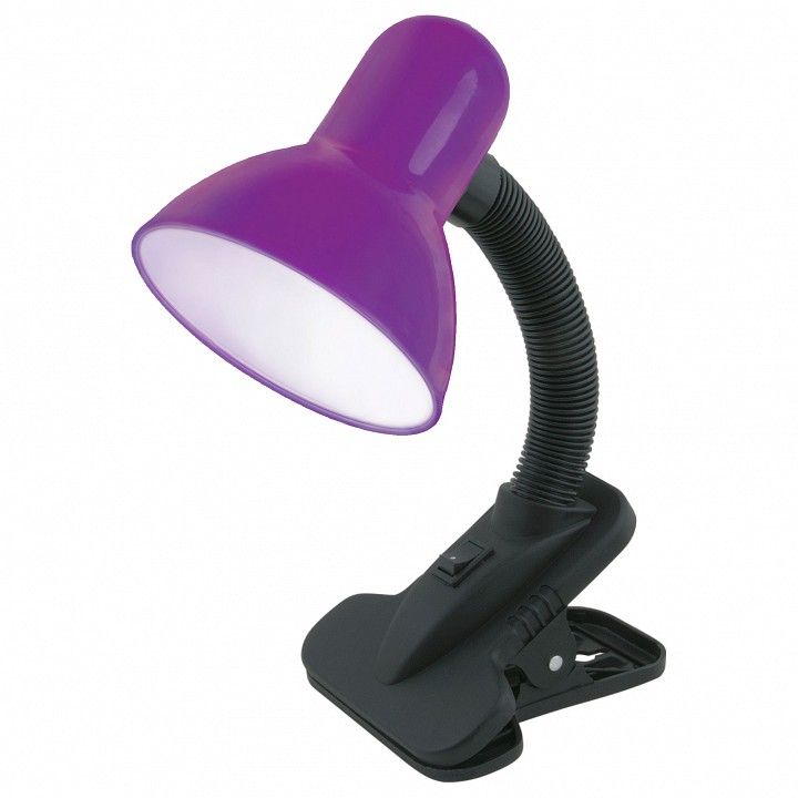 Настольная лампа офисная Uniel TLI-222 TLI-222 Violett E27