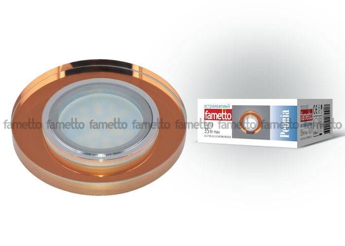 Светильник точечный Fametto DLS-P106 GU5.3 CHROME/BRONZE