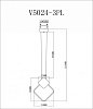 Подвесной светильник Moderli Store V5024-3PL