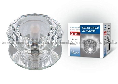 Светильник точечный Fametto DLS-F107 G9 GLASSY/CLEAR
