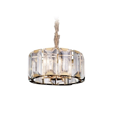 Люстра Delight Collection Harlow Crystal L4 gold