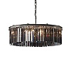 Люстра Delight Collection Odeon 6R black/smoky