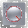 Терморегулятор электромеханический для теплого пола Werkel серебряный W1151106