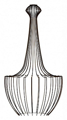 Плафон металлический Nowodvorski Cameleon Luksor S BL 8597