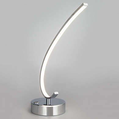 Настольная лампа декоративная Eurosvet Rush 80416/1 хром 12W